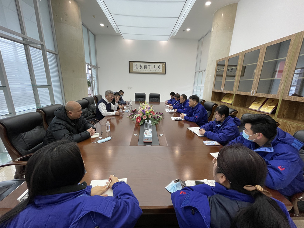 黑龍江省藥品監(jiān)督管理局稽查三處處長(zhǎng)陳榮罡一行 走訪友搏藥業(yè)