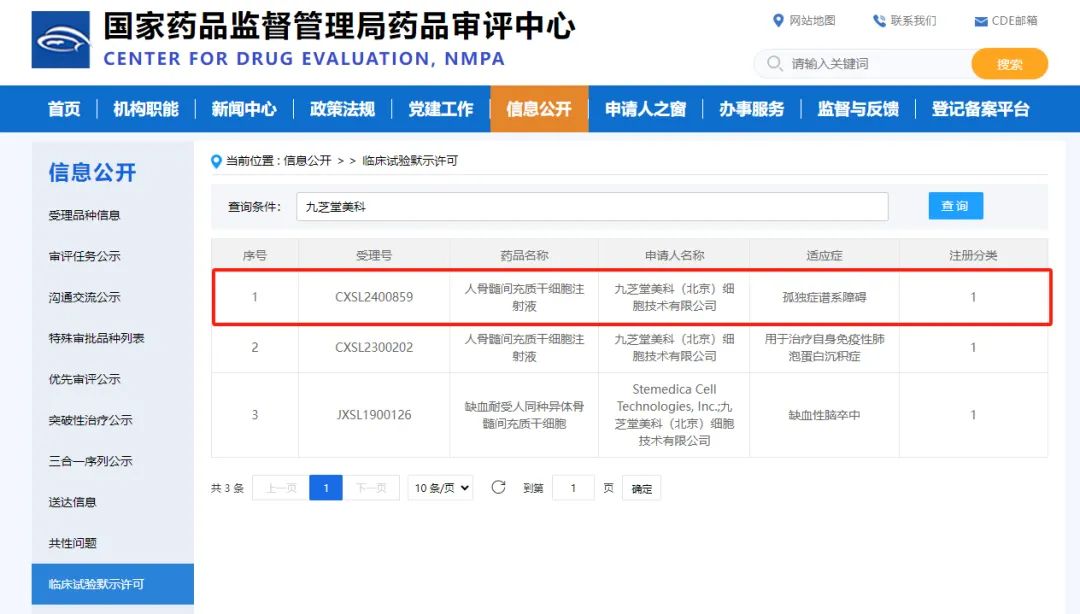 我國首例！九芝堂美科孤獨癥干細胞新藥臨床試驗正式啟動
